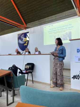 SODELOVANJE NA DOGODKU »MLADI IN SOODLOČANJE NA LOKALNI RAVNI« NA OBČINI LITIJA